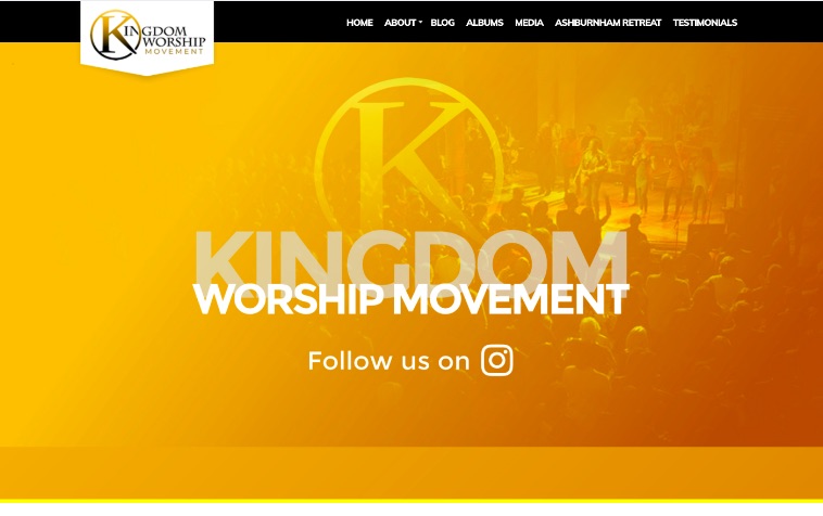 Kingdom worship movement website